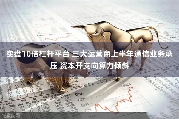 实盘10倍杠杆平台 三大运营商上半年通信业务承压 资本开支向算力倾斜
